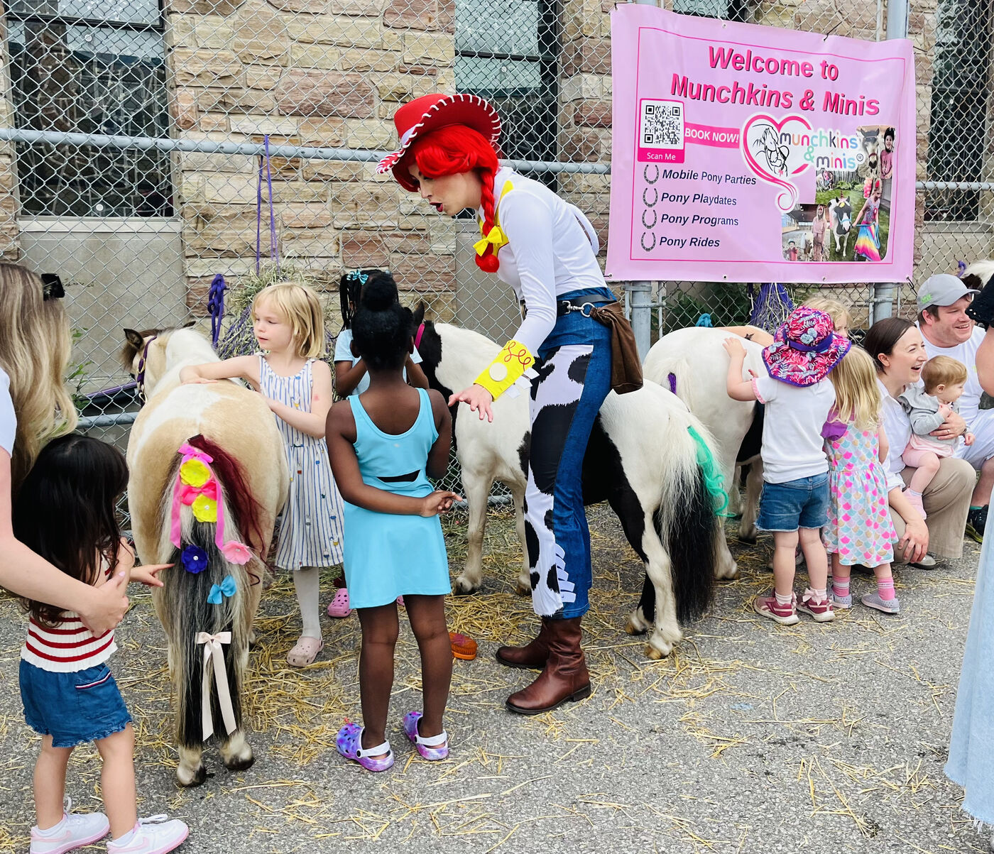 Miniature horse at a private event